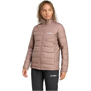 Adidas Terrex Multi Light Climawarm Down Jacket Trace Brown XS Women Adidas Terrex Multi Light Climawarm Down Jacket Trace Brown XS Women
