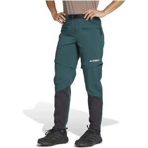 Adidas Terrex Utilitas Hiking Zip-off Pants Aurora Ivy 42 Women Adidas Terrex Utilitas Hiking Zip-off Pants Aurora Ivy 42 Women