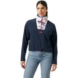 Helly Hansen Daybreaker Cropped Half Zip Fleece Navy S Women Helly Hansen Daybreaker Cropped Half Zip Fleece Navy S Women