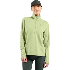 Odlo Essential Thermal Full Zip Fleece Shadow Lime XS Women Odlo Essential Thermal Full Zip Fleece Shadow Lime XS Women