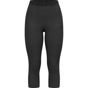Odlo The Performance Wool 150 3/4 Base Layer Pants Dark Grey Melange L Women Odlo The Performance Wool 150 3/4 Base Layer Pants Dark Grey Melange L Women