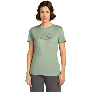 Icebreaker Merino 150 Tech Lite Sunrise Summit Short Sleeve T-shirt Seaglass M Women Icebreaker Merino 150 Tech Lite Sunrise Summit Short Sleeve T-shirt Seaglass M Women