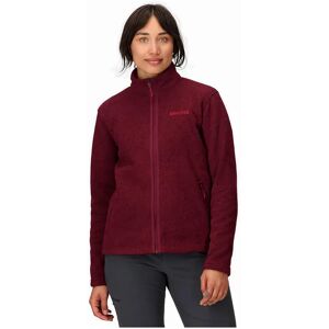 Marmot Drop Line Full Zip Fleece Acai Berry Heather M Women Marmot Drop Line Full Zip Fleece Acai Berry Heather M Women