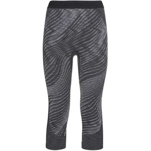 Odlo Blackcomb Eco 3/4 Base Layer Pants Black / Space Dye XS Women Odlo Blackcomb Eco 3/4 Base Layer Pants Black / Space Dye XS Women