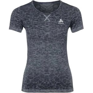 Odlo Blackcomb Light Short Sleeve Base Layer Diving Navy / Odlo Silver Grey XS Women Odlo Blackcomb Light Short Sleeve Base Layer Diving Navy / Odlo Silver Grey XS Women
