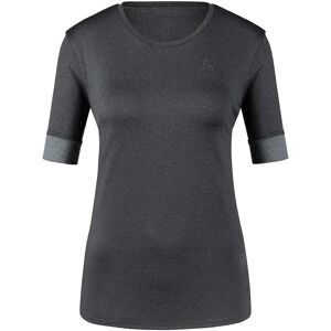Odlo Run Easy Short Sleeve T-shirt Odlo Graphite Grey / Grey Melange M Women Odlo Run Easy Short Sleeve T-shirt Odlo Graphite Grey / Grey Melange M Women