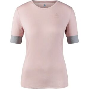 Odlo Run Easy Short Sleeve T-shirt Pale Mauve / Odlo Silver Grey S Women Odlo Run Easy Short Sleeve T-shirt Pale Mauve / Odlo Silver Grey S Women