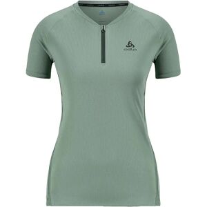 Odlo X-alp Trail Half Zip Short Sleeve T-shirt Loden Frost M Women Odlo X-alp Trail Half Zip Short Sleeve T-shirt Loden Frost M Women