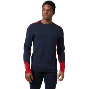 Helly Hansen Lifa Merino Midweight Crew Long Sleeve Base Layer Navy L Men Helly Hansen Lifa Merino Midweight Crew Long Sleeve Base Layer Navy L Men