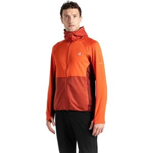 Dare2b Assimilate Ii Core Stretch Full Zip Sweatshirt Cinnamon / Syrah Red XL Men Dare2b Assimilate Ii Core Stretch Full Zip Sweatshirt Cinnamon / Syrah Red XL Men