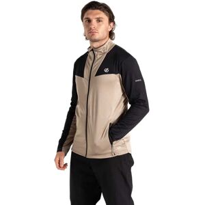 Dare2b Substratum Iii Core Stretch Full Zip Sweatshirt Clay / Black XL Men Dare2b Substratum Iii Core Stretch Full Zip Sweatshirt Clay / Black XL Men