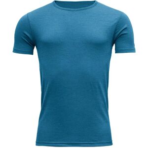 Devold Of Norway Breeze Merino 150 Short Sleeve T-shirt Blue Melange L Men Devold Of Norway Breeze Merino 150 Short Sleeve T-shirt Blue Melange L Men