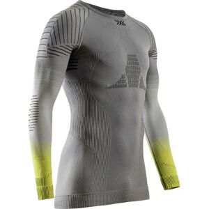 X-bionic Invent Fx Long Sleeve Base Layer Rhino Grey / Light Grey / Canary XL Men X-bionic Invent Fx Long Sleeve Base Layer Rhino Grey / Light Grey / Canary XL Men