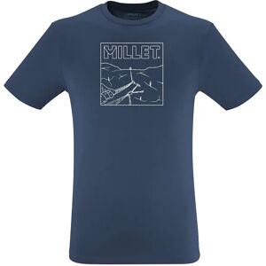 Millet Cimaï Climb Short Sleeve T-shirt Dark Denim XL Men Millet Cimaï Climb Short Sleeve T-shirt Dark Denim XL Men