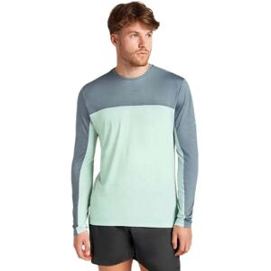 Icebreaker Merino 125 Cool Lite Sphere Colourblock Long Sleeve T-shirt Mint / Blue Ash / Colourblock S Men Icebreaker Merino 125 Cool Lite Sphere Colourblock Long Sleeve T-shirt Mint / Blue Ash / Colourblock S Men