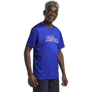 Jack Wolfskin Peak Graphic Short Sleeve T-shirt Mtn Vibrant Blue L Men Jack Wolfskin Peak Graphic Short Sleeve T-shirt Mtn Vibrant Blue L Men