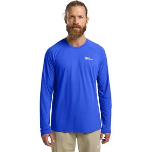 Jack Wolfskin PRELIGHT SWIFT LS M Men - Functional Shirt - Blue Jack Wolfskin PRELIGHT SWIFT LS M Men - Functional Shirt - Blue