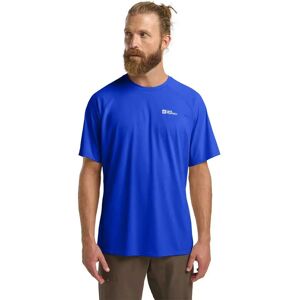 Jack Wolfskin Prelight Swift Short Sleeve T-shirt Vibrant Blue XL Men Jack Wolfskin Prelight Swift Short Sleeve T-shirt Vibrant Blue XL Men