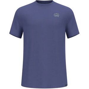 Odlo Raincloud Merino 160 Short Sleeve T-shirt Skipper Blue XL Men Odlo Raincloud Merino 160 Short Sleeve T-shirt Skipper Blue XL Men