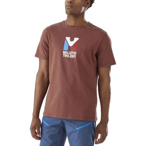 Millet Chamonix Tri Short Sleeve T-shirt Cinnamon M Men Millet Chamonix Tri Short Sleeve T-shirt Cinnamon M Men