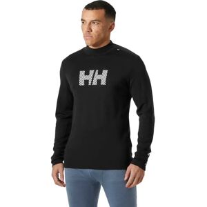 Helly Hansen Men's LIFA Merino Midweight Logo Black M - Base Layer Helly Hansen Men's LIFA Merino Midweight Logo Black M - Base Layer