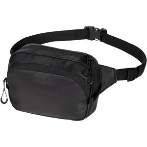 Jack Wolfskin Wandermood Waist Bag Granite Black One Size unisex Jack Wolfskin Wandermood Waist Bag Granite Black One Size unisex