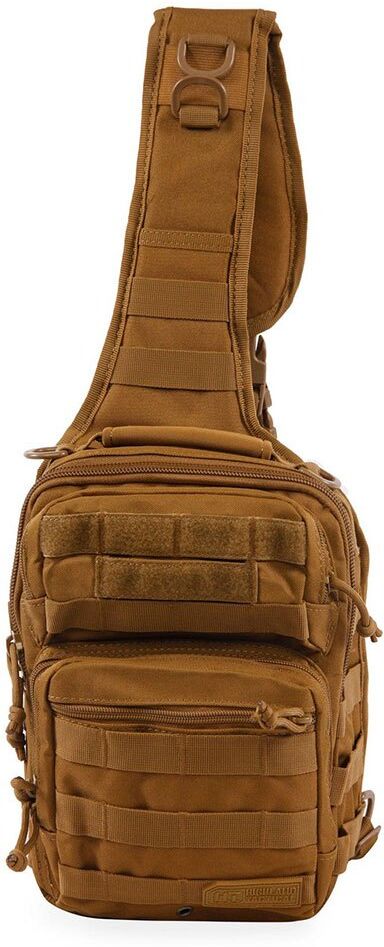 Highland Tactical Eagle Sling Waist Bag Desert One Size unisex