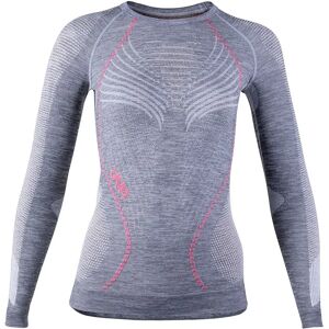 Uyn Ambityon Long Sleeve Base Layer Grey Melange / Nude / Salmon XS Women Uyn Ambityon Long Sleeve Base Layer Grey Melange / Nude / Salmon XS Women