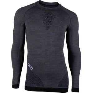 Uyn Fusyon Long Sleeve Base Layer Grey York / Avia / White 2XL Men Uyn Fusyon Long Sleeve Base Layer Grey York / Avia / White 2XL Men
