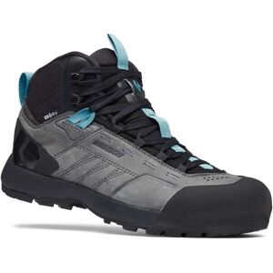 Black Diamond Mission Leather Mid Wp Approach Shoes Coastal Blue UK 7.5 Women Black Diamond Mission Leather Mid Wp Approach Shoes Coastal Blue UK 7.5 Women