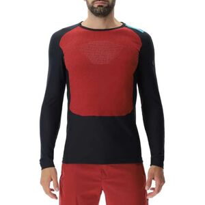 Uyn Crossover Long Sleeve Base Layer Sofisticated Red / Black L Men Uyn Crossover Long Sleeve Base Layer Sofisticated Red / Black L Men
