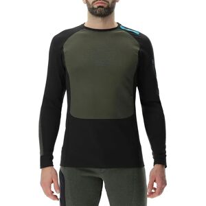 Uyn Crossover Winter Long Sleeve Base Layer Deep Forest / Black M Men Uyn Crossover Winter Long Sleeve Base Layer Deep Forest / Black M Men