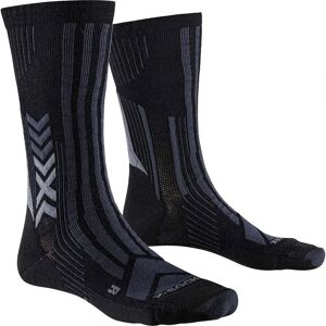 X-socks Trekkin Perform Merino Crew Socks Black / Charcoal UK 8-9.5 Men,Women X-socks Trekkin Perform Merino Crew Socks Black / Charcoal UK 8-9.5 Men,Women