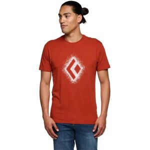 Black Diamond Chalked Up 2.0 Short Sleeve T-shirt Burnt Sienna M Men Black Diamond Chalked Up 2.0 Short Sleeve T-shirt Burnt Sienna M Men