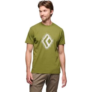 Black Diamond Chalked Up 2.0 Short Sleeve T-shirt Camp Green L Men Black Diamond Chalked Up 2.0 Short Sleeve T-shirt Camp Green L Men
