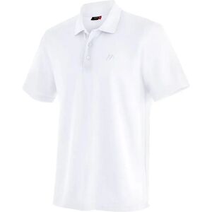 Maier Sports Ulrich Short Sleeve Polo White 7XL Men Maier Sports Ulrich Short Sleeve Polo White 7XL Men