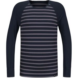Odlo Active Warm Eco Long Sleeve Base Layer Dark Sapphire / Gray Ridge 12 Years Boys,Girls Odlo Active Warm Eco Long Sleeve Base Layer Dark Sapphire / Gray Ridge 12 Years Boys,Girls