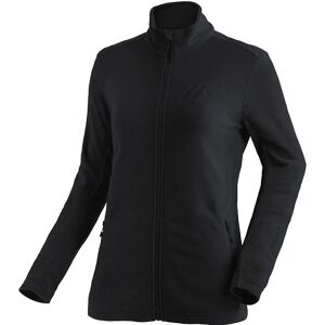 Maier Sports Denise W Full Zip Fleece Black M-L Women Maier Sports Denise W Full Zip Fleece Black M-L Women