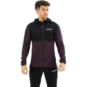 adidas XPERIOR LIGHT FLEECE HOODED JACKET - Men - Black - Jacket adidas XPERIOR LIGHT FLEECE HOODED JACKET - Men - Black - Jacket