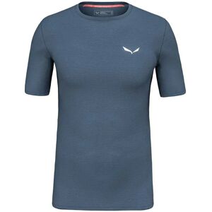 Salewa Cristallo Warm Short Sleeve Base Layer Dark Denim S Men Salewa Cristallo Warm Short Sleeve Base Layer Dark Denim S Men