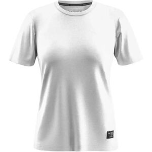 Salewa Short Sleeve T-shirt Optical White S Women Salewa Short Sleeve T-shirt Optical White S Women