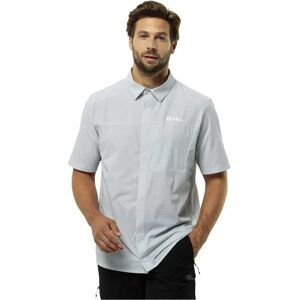 Jack Wolfskin Vandra Short Sleeve Shirt Cool Grey S Men Jack Wolfskin Vandra Short Sleeve Shirt Cool Grey S Men