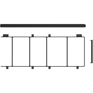 Fiamma Ducato Roof Rail Black One Size unisex Fiamma Ducato Roof Rail Black One Size unisex