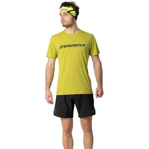 Dynafit Traverse 2 Short Sleeve T-shirt Golden Lime S Men Dynafit Traverse 2 Short Sleeve T-shirt Golden Lime S Men
