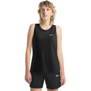 Jack Wolfskin Prelight Stride Sleeveless T-shirt Black M Women Jack Wolfskin Prelight Stride Sleeveless T-shirt Black M Women