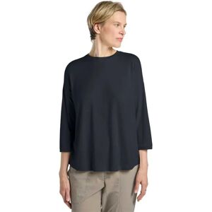 Jack Wolfskin Travel 3/4 Sleeve T-shirt Dark Navy Heather XL Women Jack Wolfskin Travel 3/4 Sleeve T-shirt Dark Navy Heather XL Women