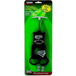 Valterra Bladex Metal Handle Waste Valve Black 76.20 mm unisex Valterra Bladex Metal Handle Waste Valve Black 76.20 mm unisex