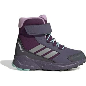 Adidas Terrex Trailmaker 2 High Climawarm+ Hiking Shoes Aurora Plum / Matte Silver / Semi Flash Aqua UK 4.5 Girls Adidas Terrex Trailmaker 2 High Climawarm+ Hiking Shoes Aurora Plum / Matte Silver / Semi Flash Aqua UK 4.5 Girls