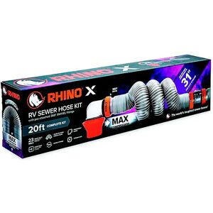 Camco Rhino X Sewer Hose Set 6.09 M Grey / Orange One Size unisex Camco Rhino X Sewer Hose Set 6.09 M Grey / Orange One Size unisex