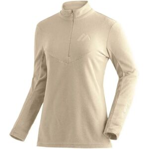 Maier Sports Denise W Half Zip Fleece Muslin 46 Women Maier Sports Denise W Half Zip Fleece Muslin 46 Women